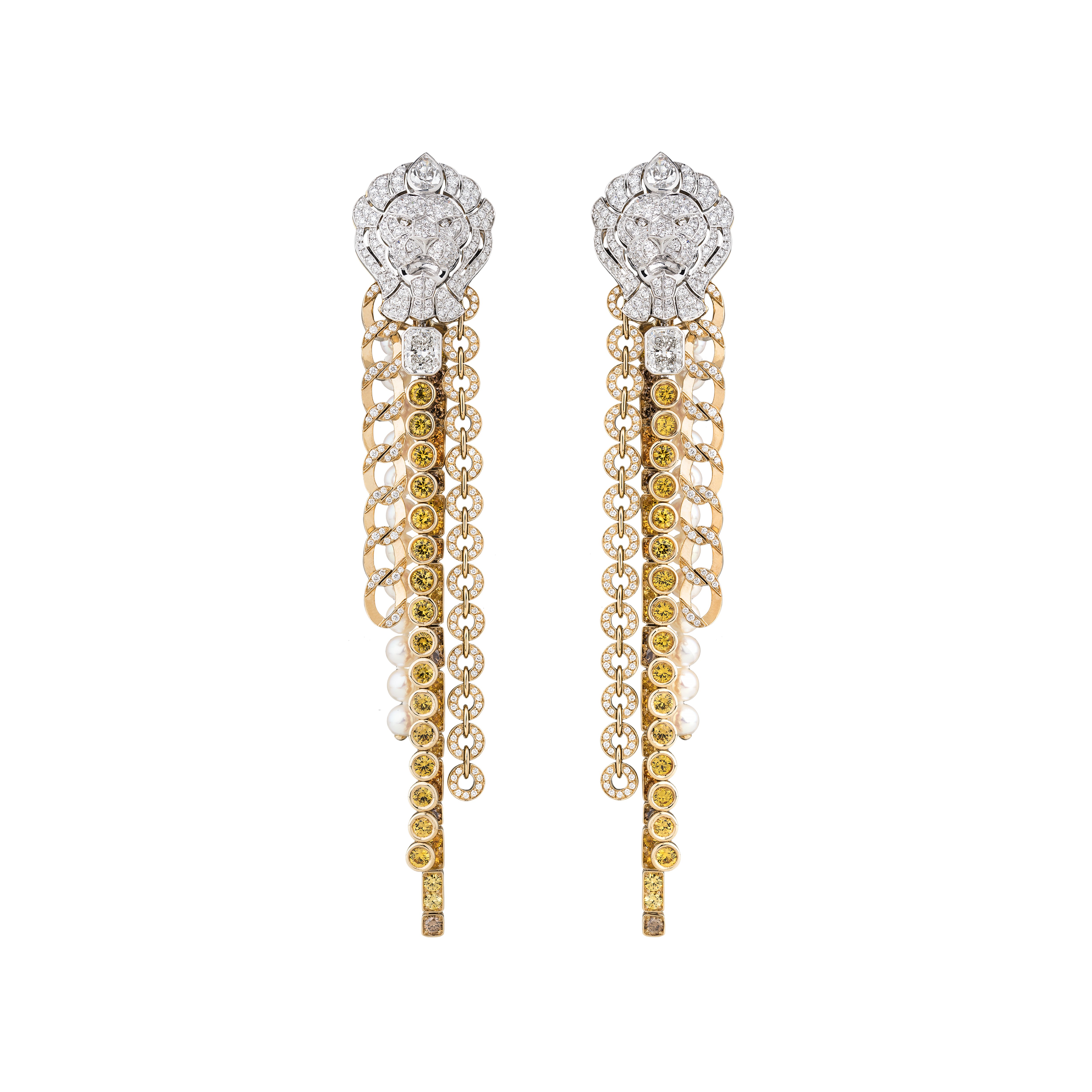 Chanel-Brillant-earrings-gold-diamond | Solitaire Magazine