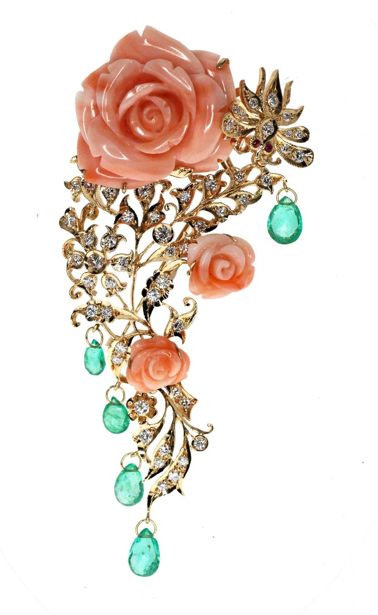 SolitaireFoundation JewellersFlower & Bee Brooch Solitaire Magazine