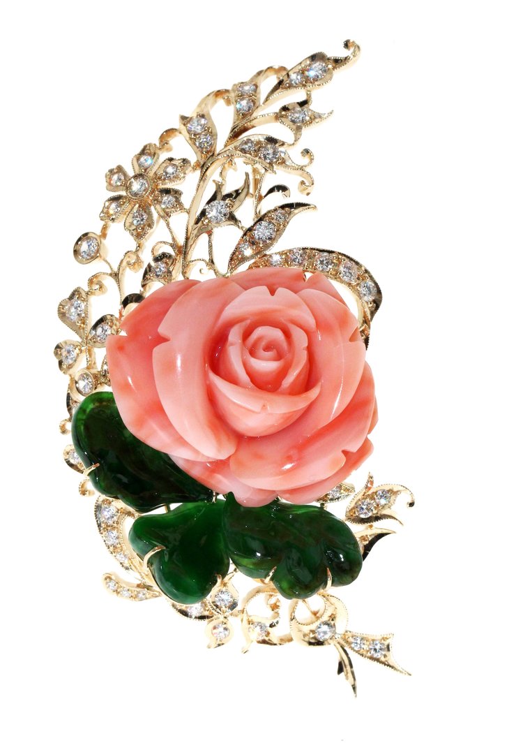 SolitaireFoundation JewellersFlower Brooch Solitaire Magazine