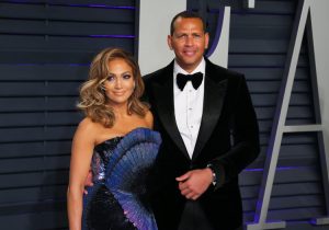 Jennifer Lopez in Zuhair Murad at Oscars after party 2019